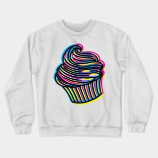 CMYK Cupcake Crewneck Sweatshirt